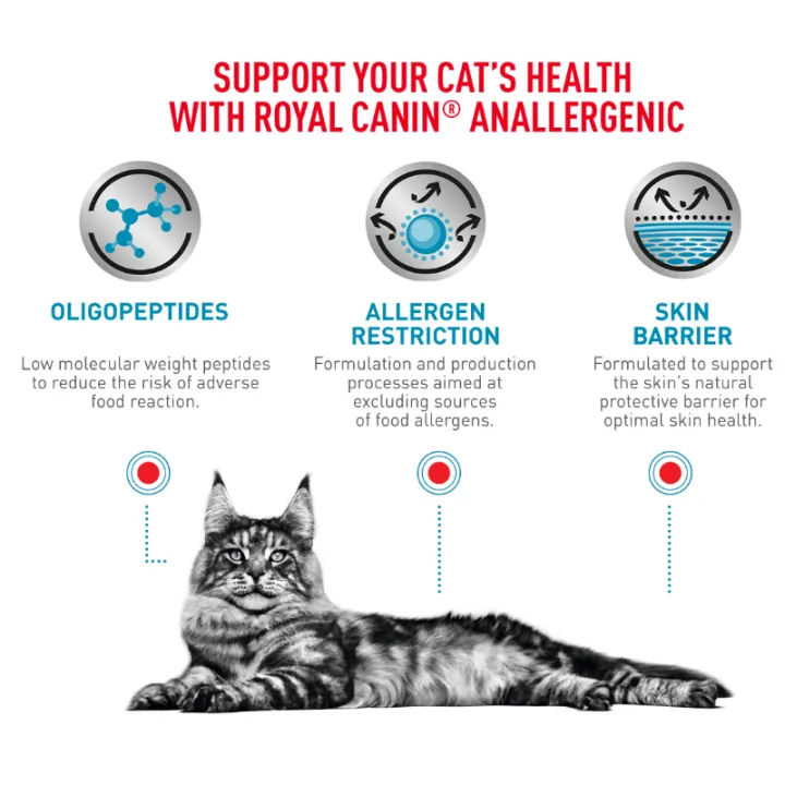 royal-canin-vet-anallergenic-cat-2-kg-อาหารสำหรับแมวแพ้อาหาร-เพื่อใช้ทดสอบและใช้ในภาวะแพ้