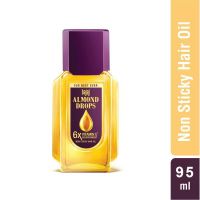 ❄️Bajaj Almond Drops Hair Oil น้ำมันใส่ผมอัลมอนด์​ ขนาด​ 95 ml.ขวดแก้ว