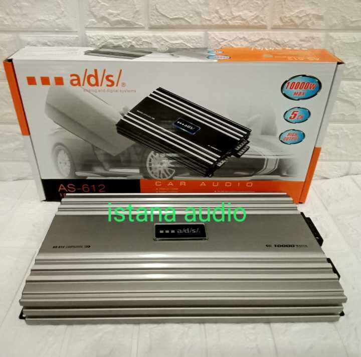 Power amplifier ADS AD-612 MOSFET 5 Chanel tenaga badak ADS 612