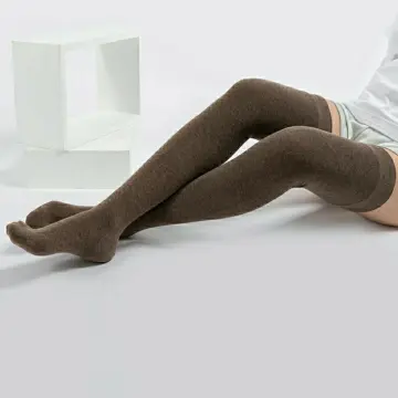 5/3/1pair Women Velvet Elastic Long Tube Stocking Over Knee Thigh