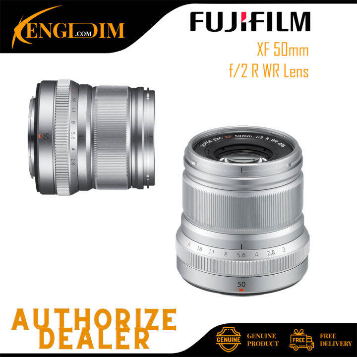 Fujifilm XF 50mm f/2 R WR Lens (FUJIFILM MALAYSIA WARRANTY) | Lazada