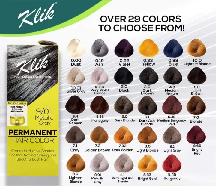 Klik Permanent hair color Lazada PH