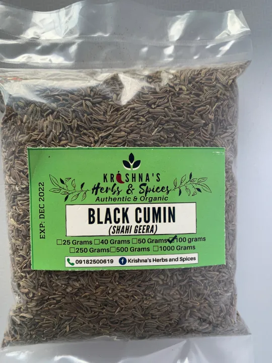 Black Cumin Seeds ( Shahi Jeera ) 100 grams Lazada PH