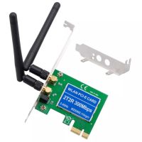 PCIe Wireless 300Mbps Internal PCIe WiFi Card PCI Express Network Card For PC Desktop 2.4 GHz Dual Antenna 2T2R PCI-e WLAN Card