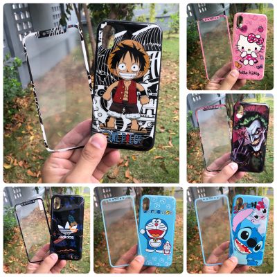 เคสไอโฟนX เคสไอโฟนXs Case iPhone X Case iPhone Xs เคสฟิล์มลายการ์ตูน เคสคิตตี้ เคสโดเรม่อน เคสวันพีช เคสสติช เคสมินนี่ เคสJoker Harley