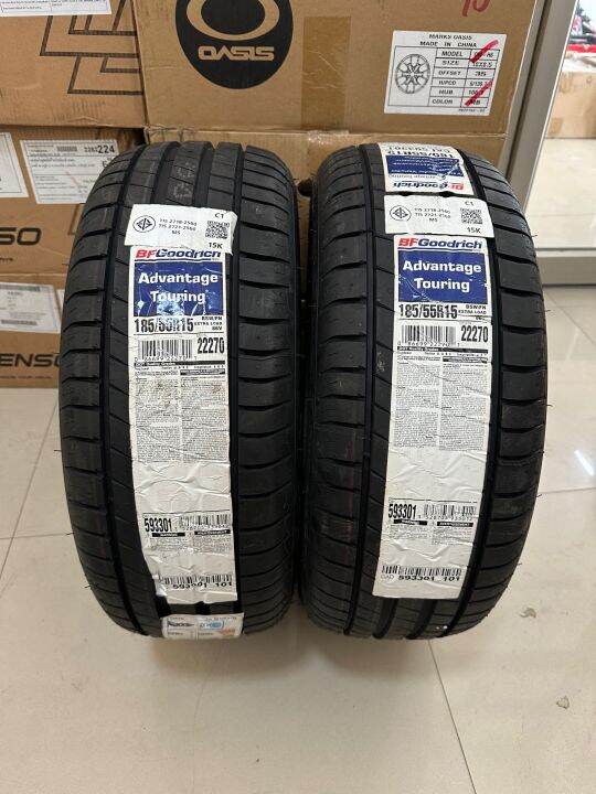 185/55R15 Goodrich Advantage Touring ยางใหม่กริ๊ปปี 2022🇹🇭ราคา2เส้น แถม ...