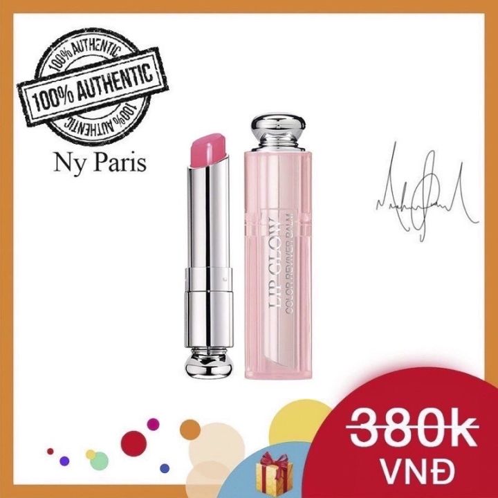Son dưỡng Dior Addict Lip Glow phiên bản kẹo ngọt cực xinh, 201 Pink (new)