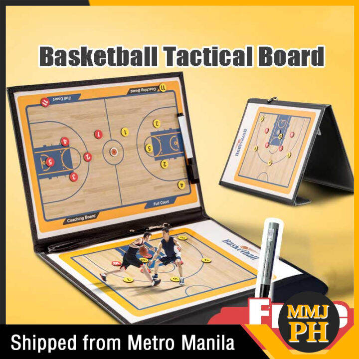 Basketball Coaching Board Desktop Foldable Strategy Clipboard