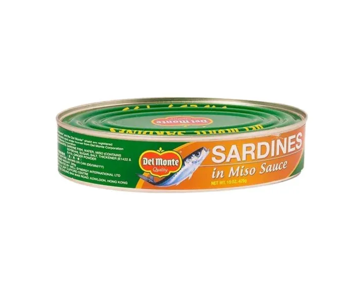 Del Monte Sardines in Miso Flavor 425g Lazada PH