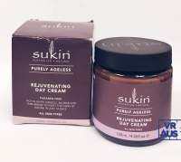 sukin - PURELY AGELESS - REJUVENATING DAY CREAM 120 ml / 4.06fl.oz ของแท้จากประเทศออสเตรเลีย (กล่องกระดาษมีรอยบุบจากการขนส่งจากต่างประเทศค่ะ)