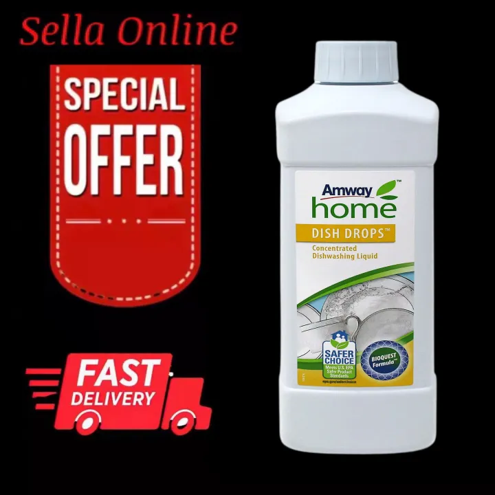 Amway Dish Drops Concentrated Dishwashing Liquid 1L Lazada