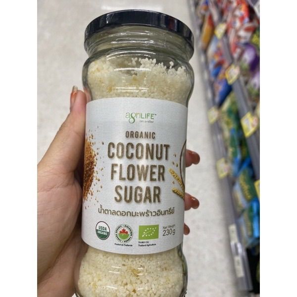 agrilife-organic-coconut-flower-sugar-230-g-น้ำตาลดอกมะพร้าว-อินทรีย์-อะกรีไลฟ์