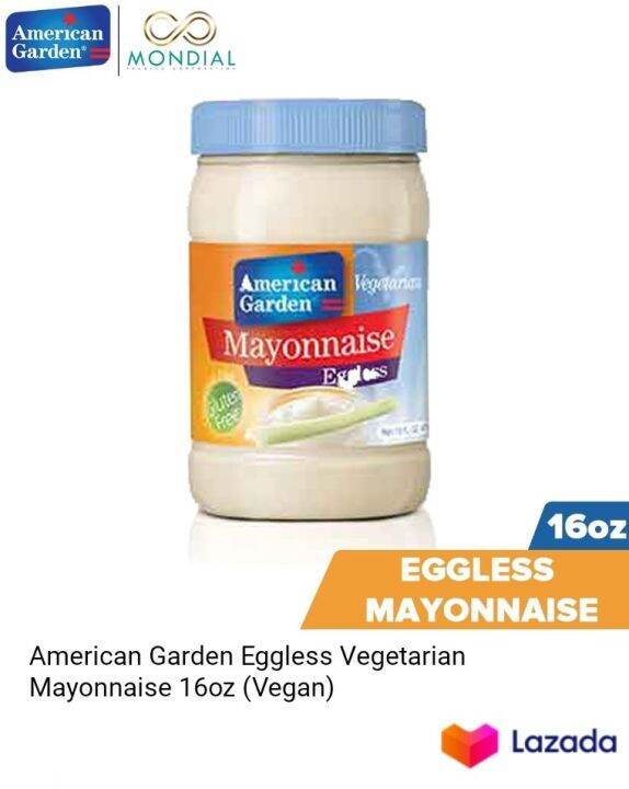 Indomie American Garden Vegetarian Eggless Mayonnaise 16oz Condiments