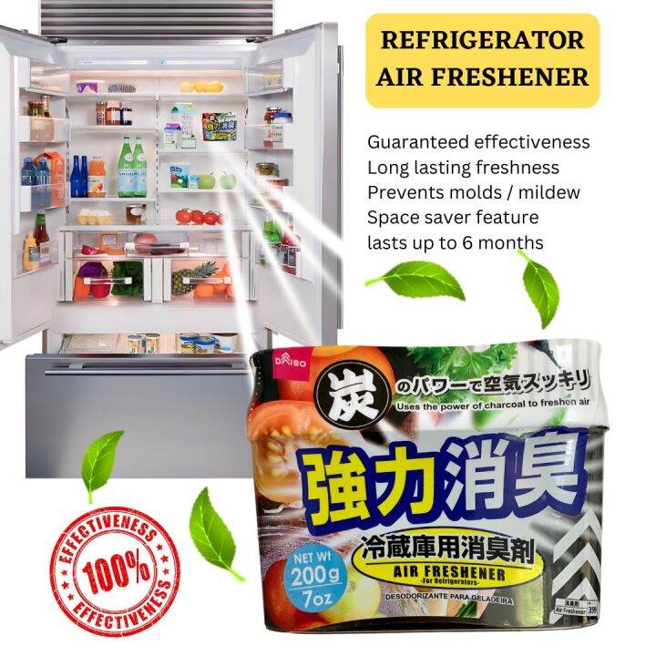 REFRIGERATOR Air Freshener Ref Odor Eliminator Activated Charcoal