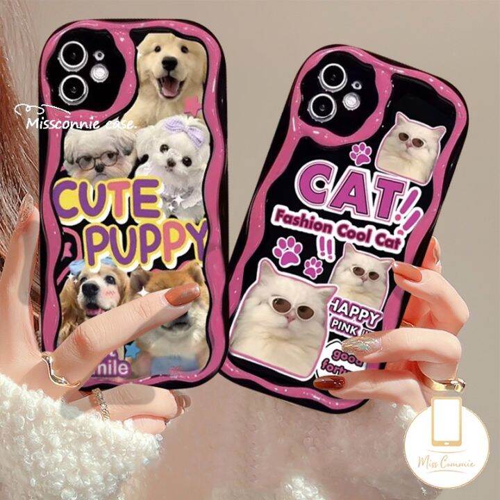 MissConnie เคสลายลูกสุนัขน่ารักสำหรับ Vivo Y36 Y16 Y12 Y20 Y11 Y15A Y17 ...