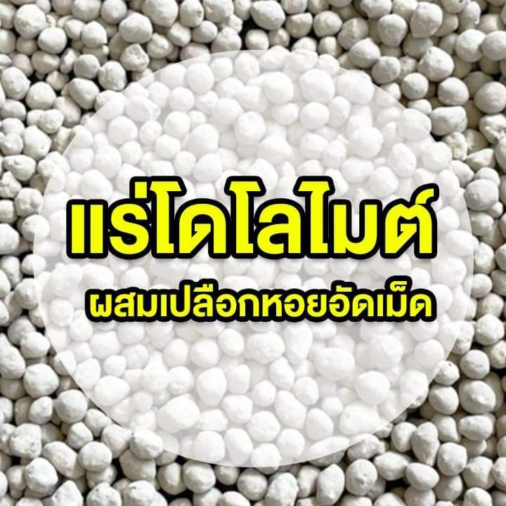 แร่ไดโลไมต์ผสมเปลือกหอยบดอัดเม็ด-ขนาด1กก