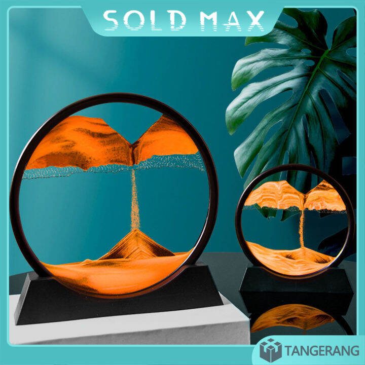 Moving Sandscape/Quicksand Painting/Moving Sand Painting/Gambar Seni
