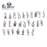 Kr silver | จี้เงินแท้ ตัวอักษร A-Z 
จี้อักษรภาษาอังกฤษสื่อความหมาย