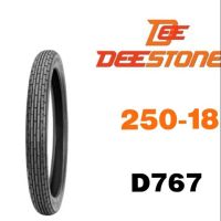 DEESTONE ยางนอกมอเตอร์ไซค์ล้อหน้า 250-18 D767 ขอบ#18