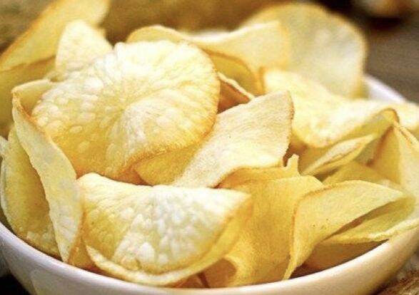 kerepek UBI ORIGINAL MASIN banting tapioca chips HOMEMADE 300g / 500g ...