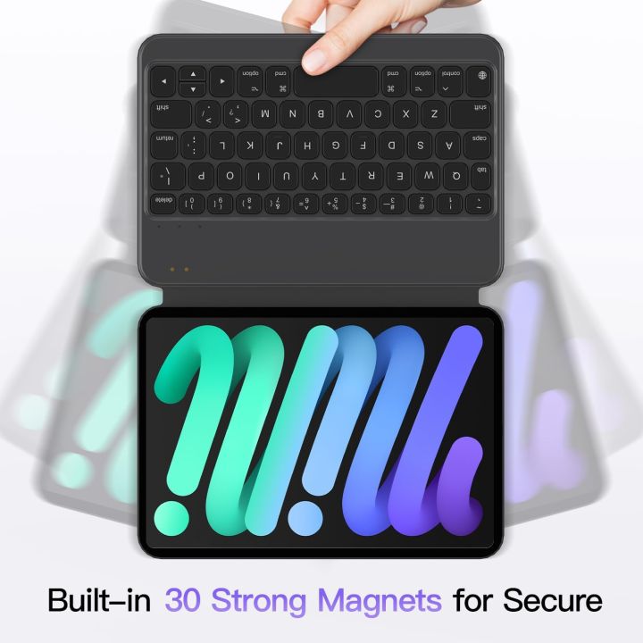 iPad Mini 6 Case with Keyboard (2021 - 6th Gen)