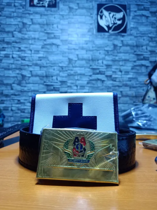 Security belt with buckle and medicine kit Lazada PH