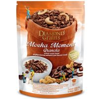 Diamond Gain Granola Mocha ไดมอนด์เกรนกราโนล่ารสมอคค่า 500กรัม