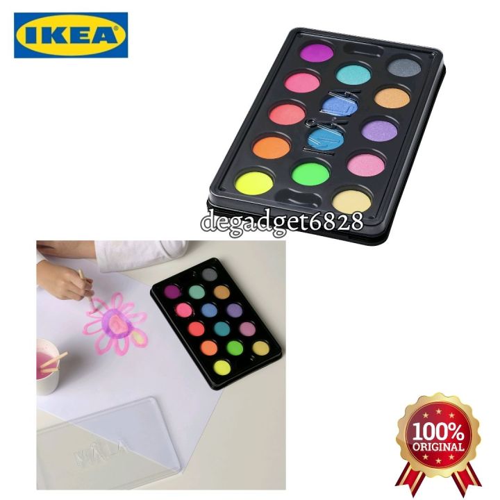 MÅLA Watercolor box, mixed colors assorted colors - IKEA