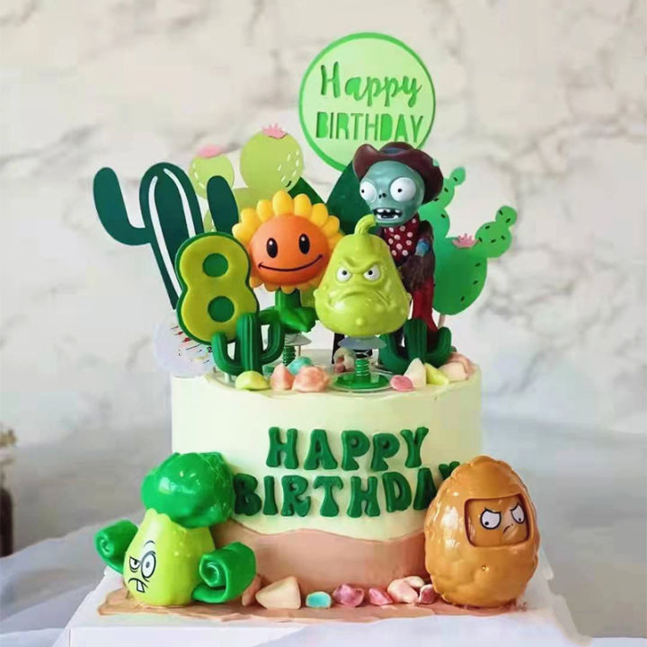 Plants Vs Zombies Birthday Cake - CakeCentral.com