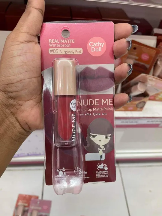 Cathy dolls Nude me liquid matte lipstick Lazada PH