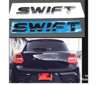 โลโก้ swift  สำหรับติดท้าย 1 ชุด เลือกสีในข้อความ