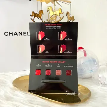 CHANEL, Makeup, Chanel Rouge Allure 5 Shadesapplicator Sample