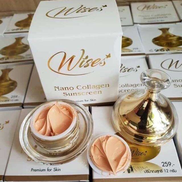 กันแดดไวส์-นาโน-wise-nano-collagen-spf50pa-กันแดดหน้าเนียน-ไวซ์