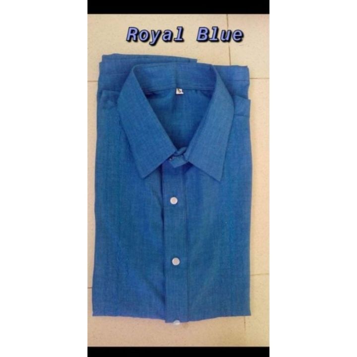 Polo barong( Short sleeve)(Powder Blue)Hugo boss | Lazada PH