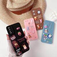 เคสนิ่มลายน้องหมีแบบนูน3มิติ สำหรับ VIVO V25 Y21 Y33S Y33T Y17 Y12 Y15 Y21T Y12S Y20 Y12A Y20S SAMSUNG A13(4G) A22(5G)