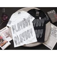 พร้อมส่ง ‼️ เสื้อยืดเพย์บอย playboy งานสกีนนูนๆงานจริงสวยมาก