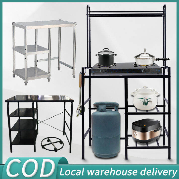 Gas Stove Rack With Gas Stove Stand Kitchen Racks Organizer