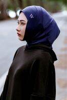 Hijab ใส่ว่ายน้ำ ออกกำลังกาย color Blue by wachanica