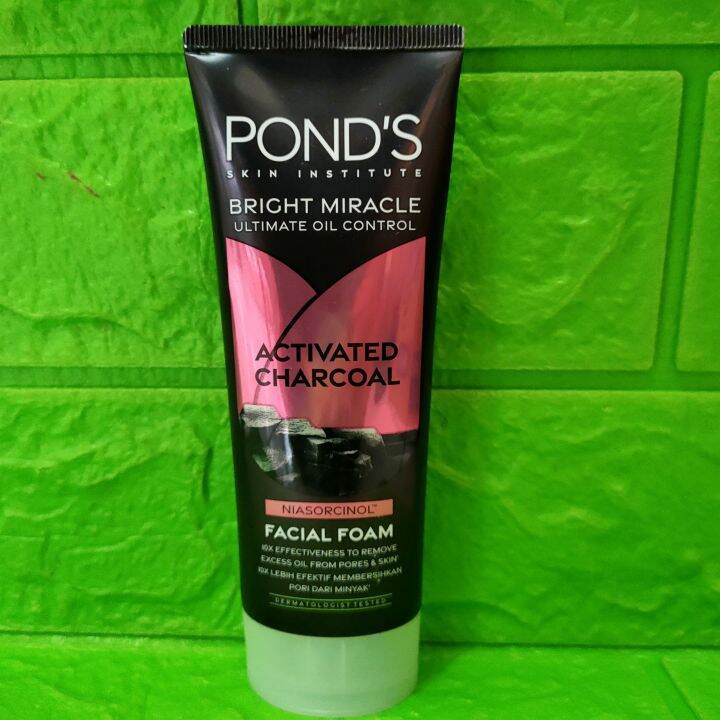 Ponds Bright Miracle Ultimate Oil Control Fecial Foam 100g | Lazada ...