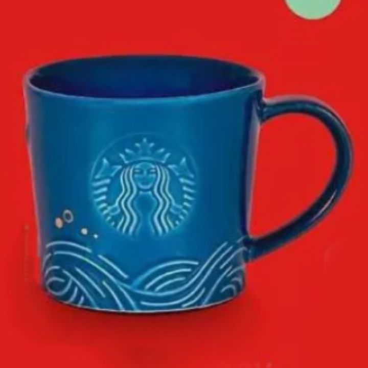 🧜‍♀️Starbucks Coffee Journey Whale Mug 14ozแท้💯