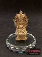 พุทธศิลป์ พระนาคปรก พรภควันต์ No.97 วัดลอน จ.พัทลุง, Buddha image: Naga Prok “Buddha’s Blessing” 4.5 cm