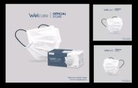 Welcare Mask Level 2 Medical Series  หน้ากากอนามัยทางการแพทย์เวลแคร์ ระดับ 2 (50 ชิ้น)