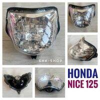 ชุดไฟหน้า  HONDA NICE 125  , ฮอนด้า ไนซ์ 125 ไฟหน้า มอเตอร์ไซค์ [065] nice125