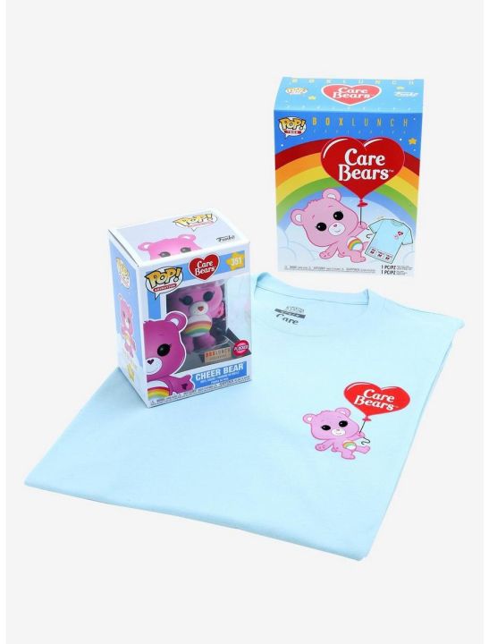 เสื้อยืดแคร์แบร์-care-bears-funko-exclusive-เฉพาะเสื้อ-cheer-bear-สินค้าใหม่-นำเข้าจากอเมริกาแท้100