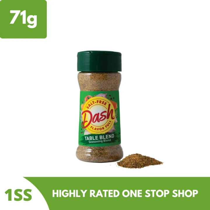 Dash Salt Free Table Blend Seasoning, 71g Lazada PH
