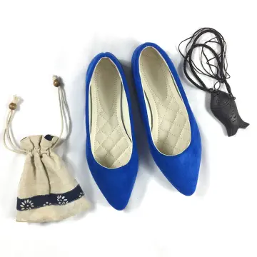 Royal blue flat on sale shoes for wedding