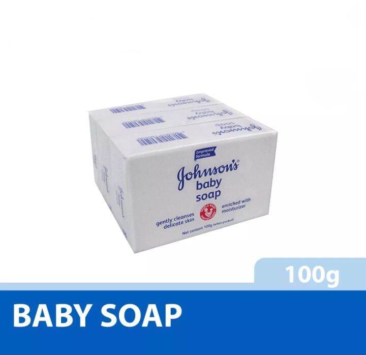 Johnson's Baby Regular Soap 100g X 3 | Lazada