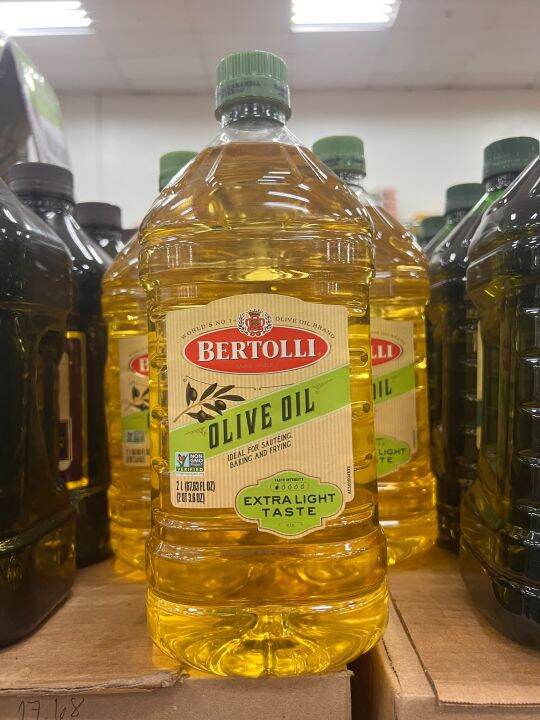 Bertolli Olive Oil Extra Light Tasting 2L [July 2024 Expiry] Lazada PH