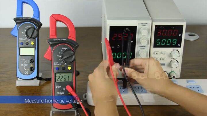 Digital Clamp Multimeter DT266 Professional Clamp Meter AC DC 1000V ...