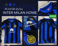 เสื้อฟุตบอลทีม อินเตอร์มิลาน ชุดเหย้า เกรดนักเตะ ปี2023/2024 INTERMILAN HOME 2023/2024 PLAYERS